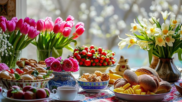 Vibrante celebración del Nowruz con la tradicional mesa HaftSeen