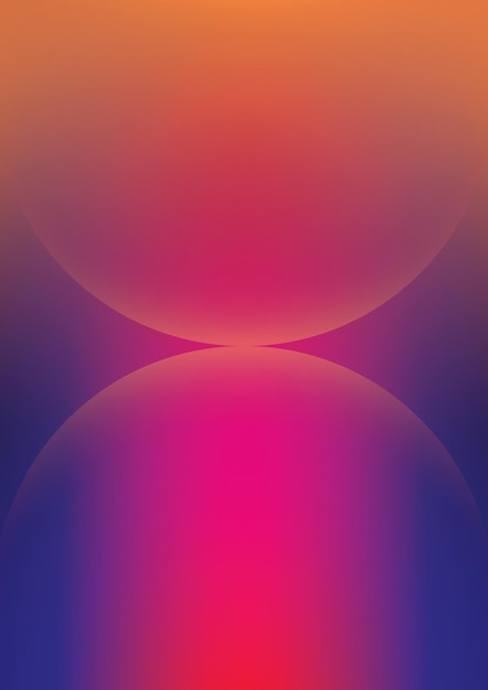 Vibrante diseño de fondo de simetría de gradiente abstracto