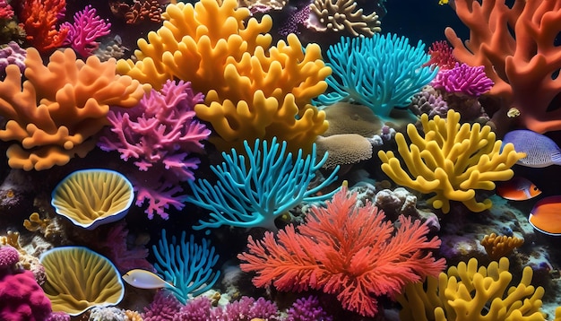 El vibrante ecosistema de los arrecifes de coral