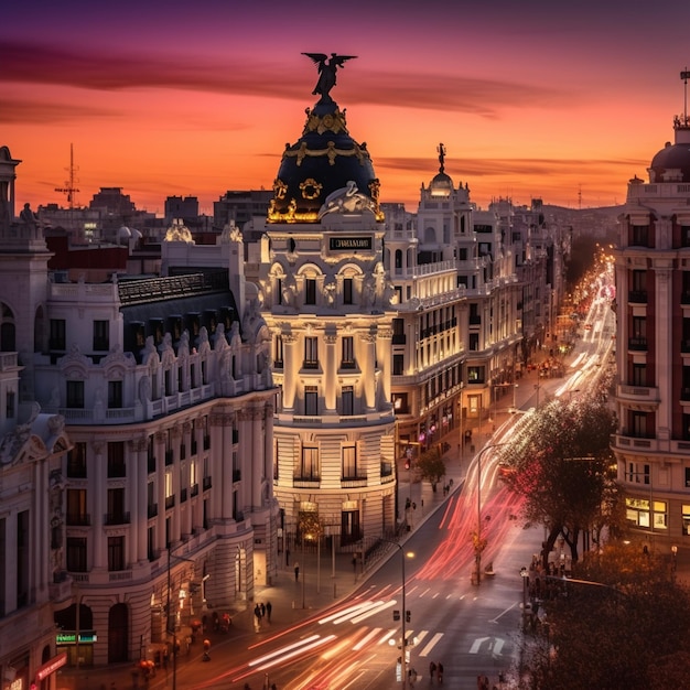 La vibrante energía de Madrid