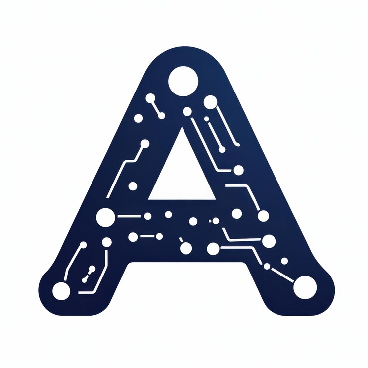 Foto un vibrante logotipo de inteligencia artificial que muestra la integración de la tecnología y la experiencia humana