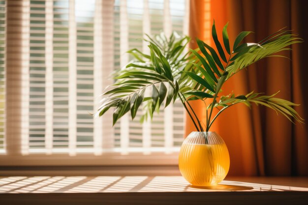 Foto una vibrante planta tropical que embellece su ventana un cautivador ar 32 display