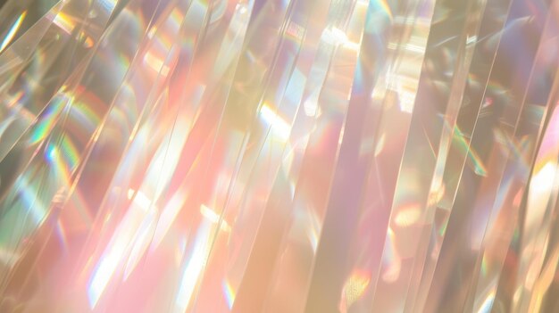 Vibrantes Neon-Lichtspektrum auf abstraktem Iridescent-Hintergrund
