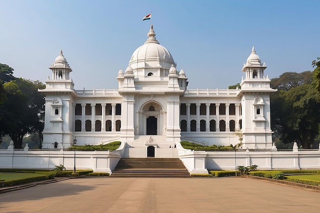 El Victoria Memorial es un antiguo monumento y museo construido en estilo de arquitectura colonial construido en el año 1921 en Calcuta.