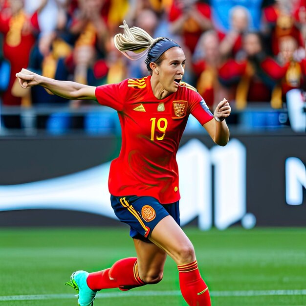 Victoria de la selección española de fútbol femenina