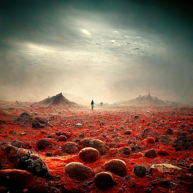Vida em Marte, alta qualidade