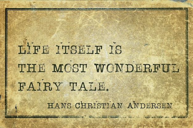 La vida es Andersen
