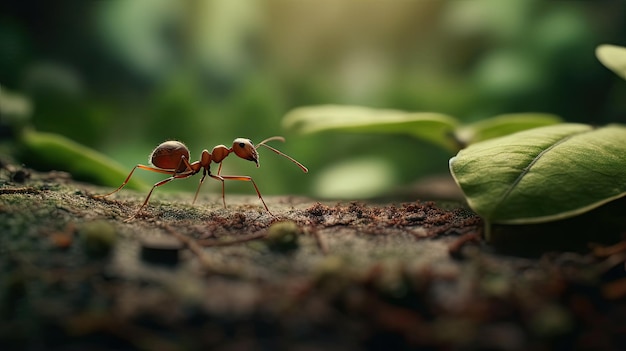 La vida de una hormiga