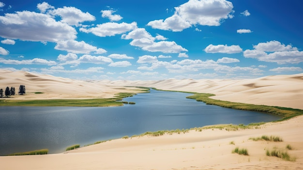 Foto vida silvestre nebraska las colinas de arena lagos ilustración cielo refugio colina de arena hierba camino arena vida silvestres nebraska las collinas de arena lago