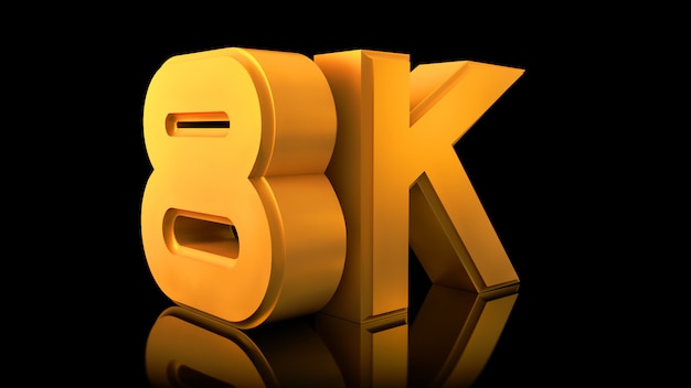 Video 8K logo.