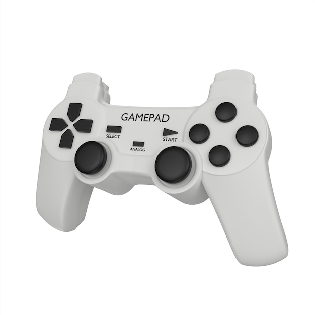 Videospiel-Controller 3D-Modellierung