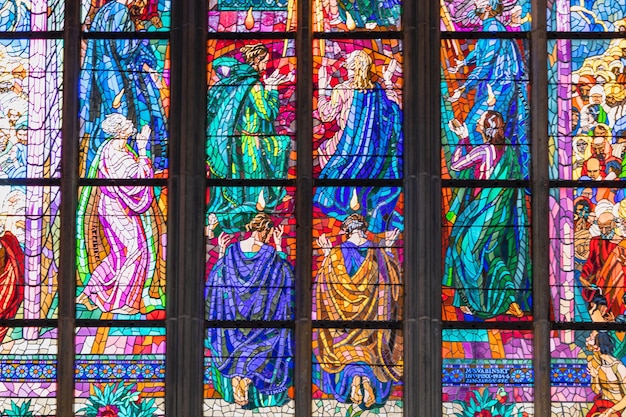 Vidrieras de la Catedral de San Vito, Praga