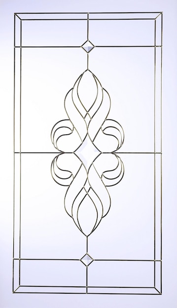 vidrieras hermoso adorno de vidrieras para puertas interiores composición decorativa de película de estaño