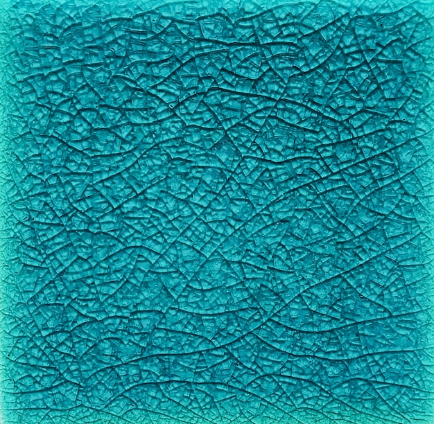 Vidro azul de textura com padrão de rachaduras