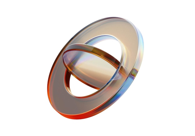 Vidro de gradiente 3D