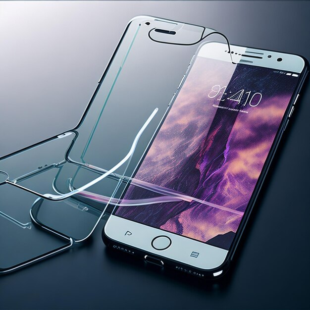 Foto vidro temperado vidro de telefone inteligente vidro de iphone vidro