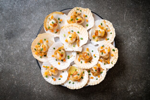 vieiras a la plancha con mantequilla