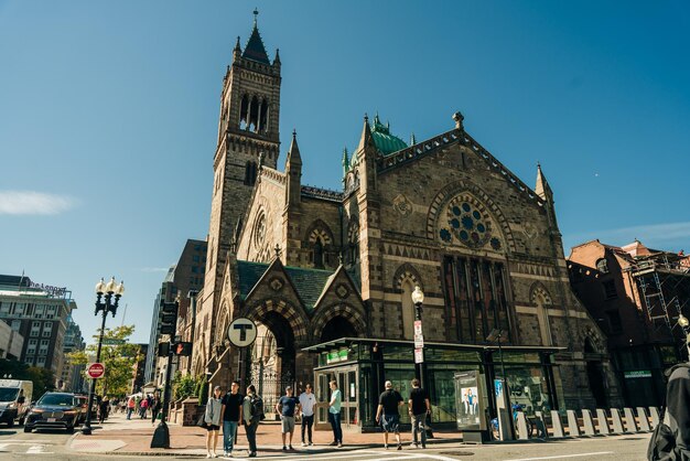 La vieja iglesia del sur en Boston, Massachusetts, Estados Unidos, 2 de septiembre de 2023.