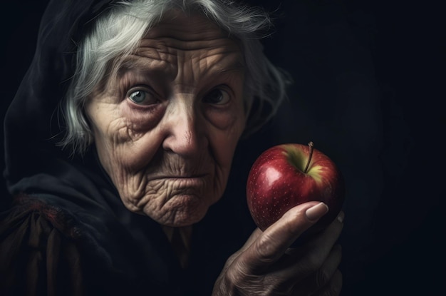 La vieja manzana de la bruja genera IA