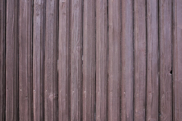 Vieja pared de madera en mal estado hecha de tablas en pantalla completa