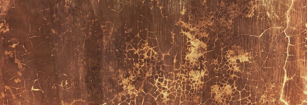 Vieja pared oxidada fondo sucio o textura textura oxidada diseño de patrón de fondo banner largo textura de fondo de superficie angustiada