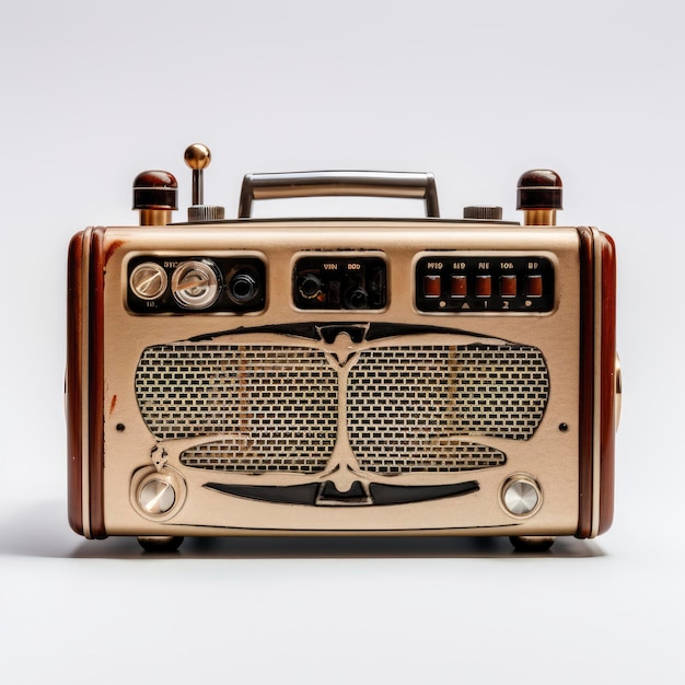 Una vieja radio vintage