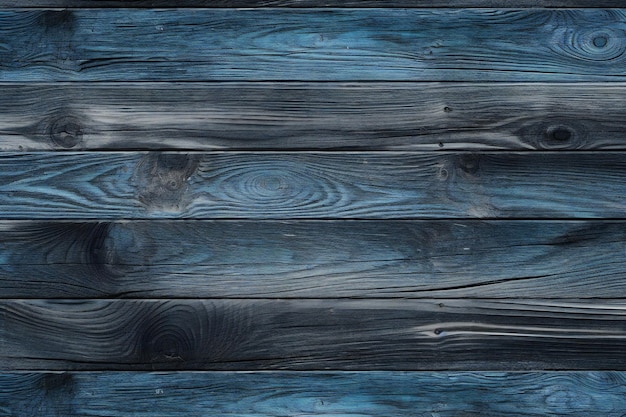 La vieja textura de madera azul con patrones naturales de fondo vieja pared de madera azul