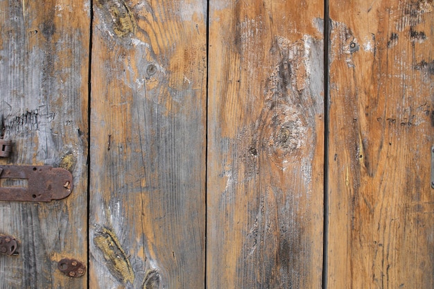 Vieja textura de madera en mal estado en pantalla completa Pared de madera