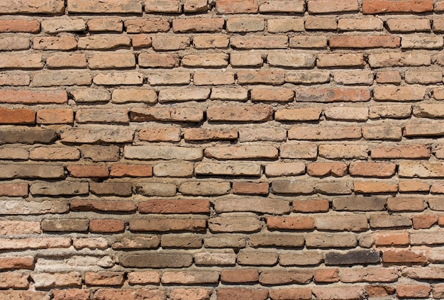 vieja textura de pared de ladrillo para el fondo