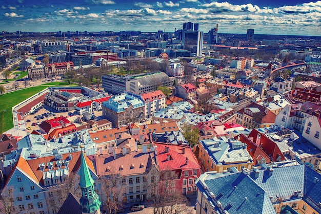 Vieja vista de Tallin