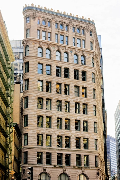 Viejo edificio de ladrillo en Boston