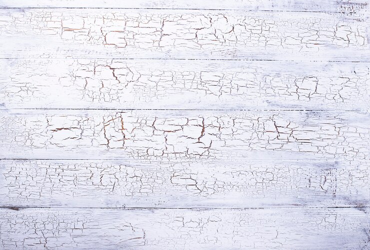 Foto viejo fondo de madera blanco crujido rústico
