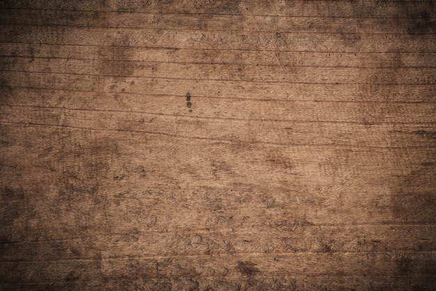 Viejo fondo de madera con textura oscura del grunge, la superficie de la vieja textura de madera marrón, vista superior paneles de madera marrón