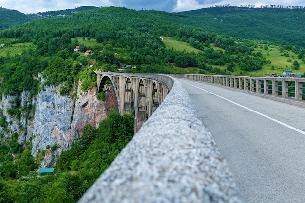 Viejo gran puente en Durdevica