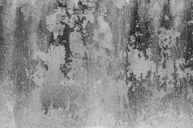 Viejo muro de hormigón en color blanco y negro muro de cemento pared rota textura de fondo