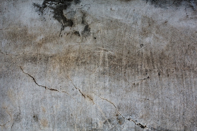 Viejo muro de hormigón con textura agrietada