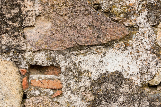 Viejo muro de piedra