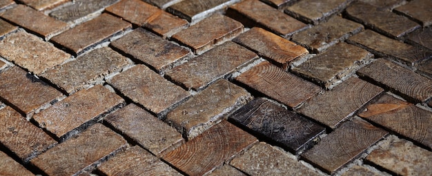 Viejo piso de tablones con textura de madera