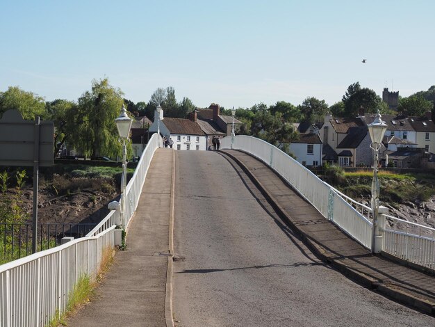 Viejo puente Wye en Chepstow