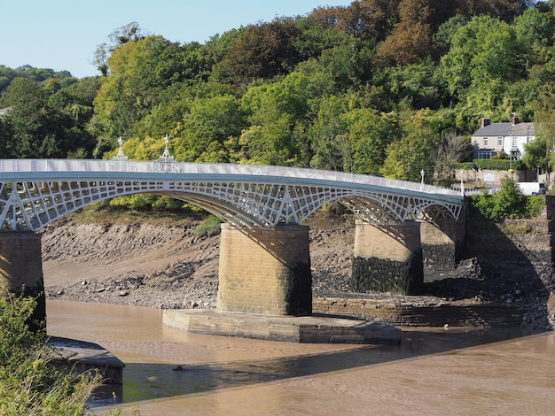 Viejo puente Wye en Chepstow