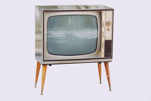 Foto viejo televisor vintage