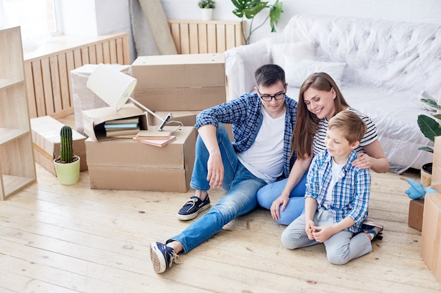 Viel Spaß in der neuen Wohnung