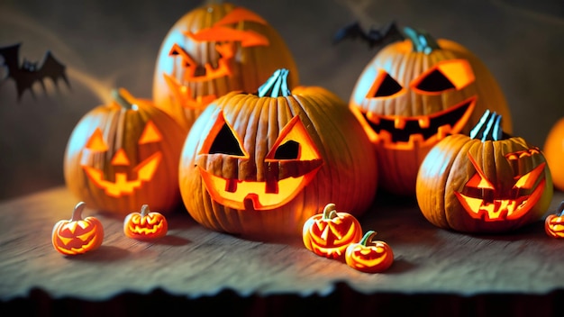 Vielfältige und gruselige Halloween-Kürbisschnitzidee für Ihre heimtückischen Feierlichkeiten