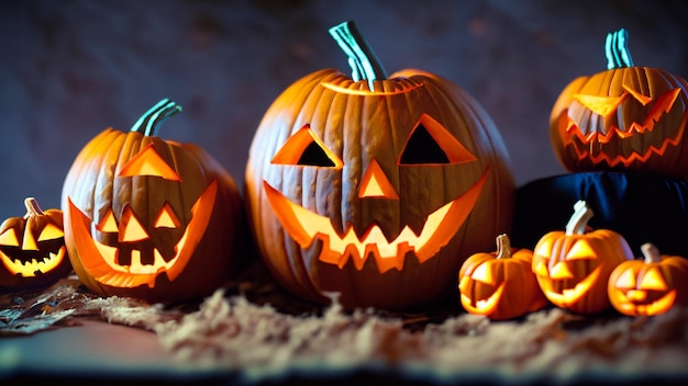 Vielfältige und gruselige Halloween-Kürbisschnitzidee für Ihre heimtückischen Feierlichkeiten