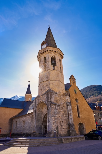 Vielha Viella Kirche Sant Miqueu in Lerida