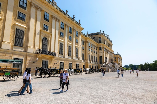 Viena Austria 18 De Junio De 2023 Palacio Imperial De Verano Schoenbrunn