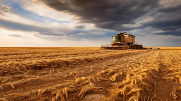 Un viento escalofriante sopla a través de las tierras de cultivo desoladas llevando consigo el amargo recordatorio de la