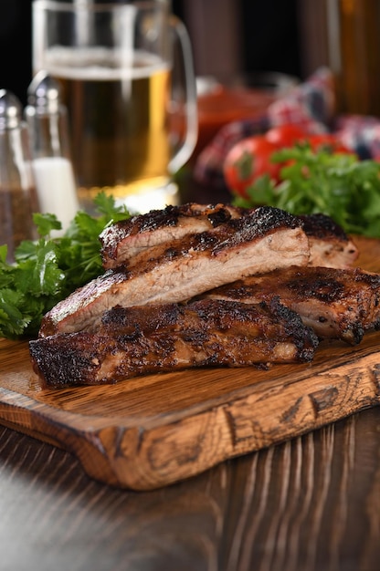 Vientre de cerdo asado al horno