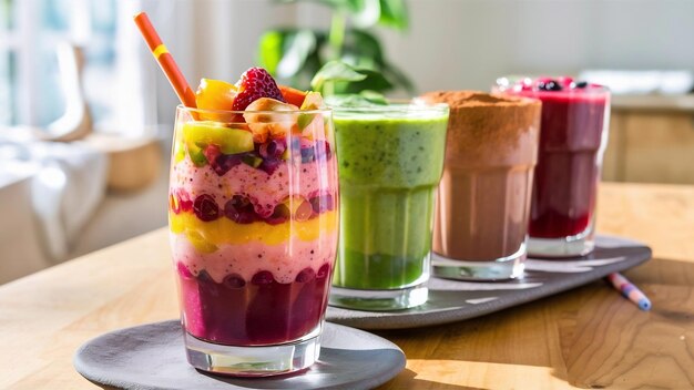 Vier köstliche Sommer-Smoothies