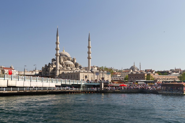 Viertel Eminönü und Neue Moschee Istanbul Türkei